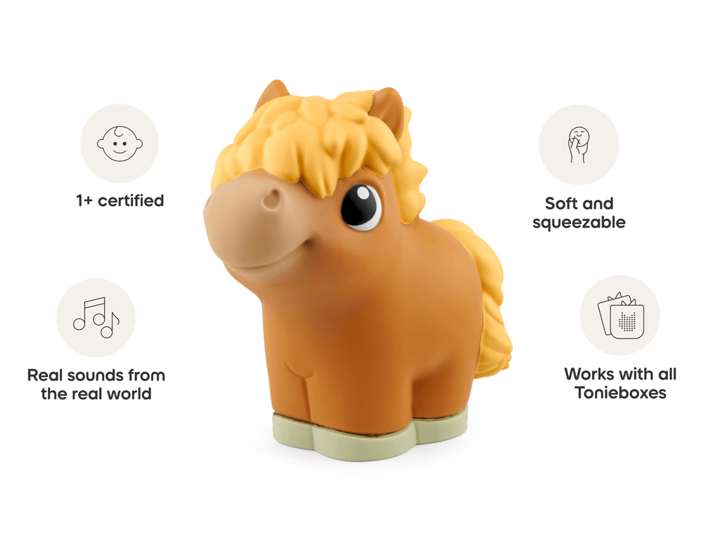 My First Tonies Horse audio figurine from the story time category, inspiring audio journeys and imaginative play